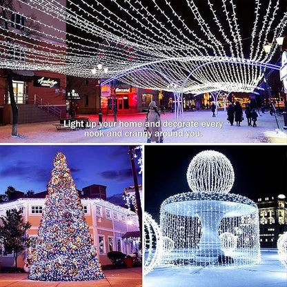 🔥‑50% Réduction ! Guirlande LED USB décorative 🎄 8 modes d’éclairage, fil cuivre souple, résistante pluie pour fêtes de Noël ✨