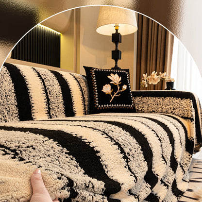 🛋️ 65% DE RÉDUCTION! ✨ Housse de Canapé en Peluche Douce - Protection Antidérapante avec Élastiques pour un Confort et un Style Maximum 🏠🌟