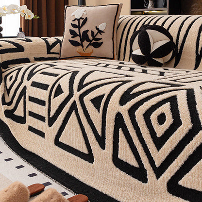 🛋️ 65% DE RÉDUCTION! ✨ Housse de Canapé en Peluche Douce - Protection Antidérapante avec Élastiques pour un Confort et un Style Maximum 🏠🌟