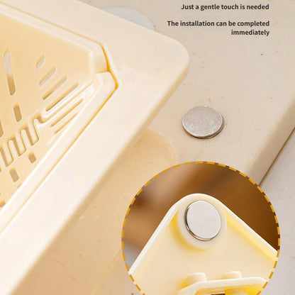 Filtre magnétique à succion pour évier d'angle peu encombrant