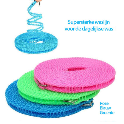 🧺 ACHETEZ 1, OFFERT 1 ! 🌬️ Corde à Linge Coupe-Vent & Antidérapante – Séchage Rapide, Accroche Sécurisée & Installation Facile ☀️