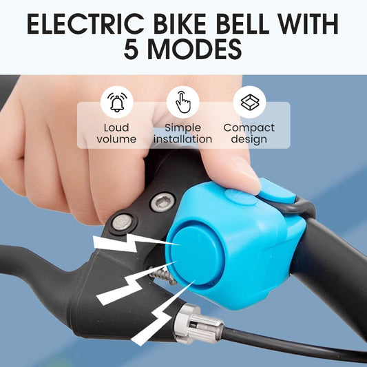 Sonnette de Vélo Électrique - 5 Modes