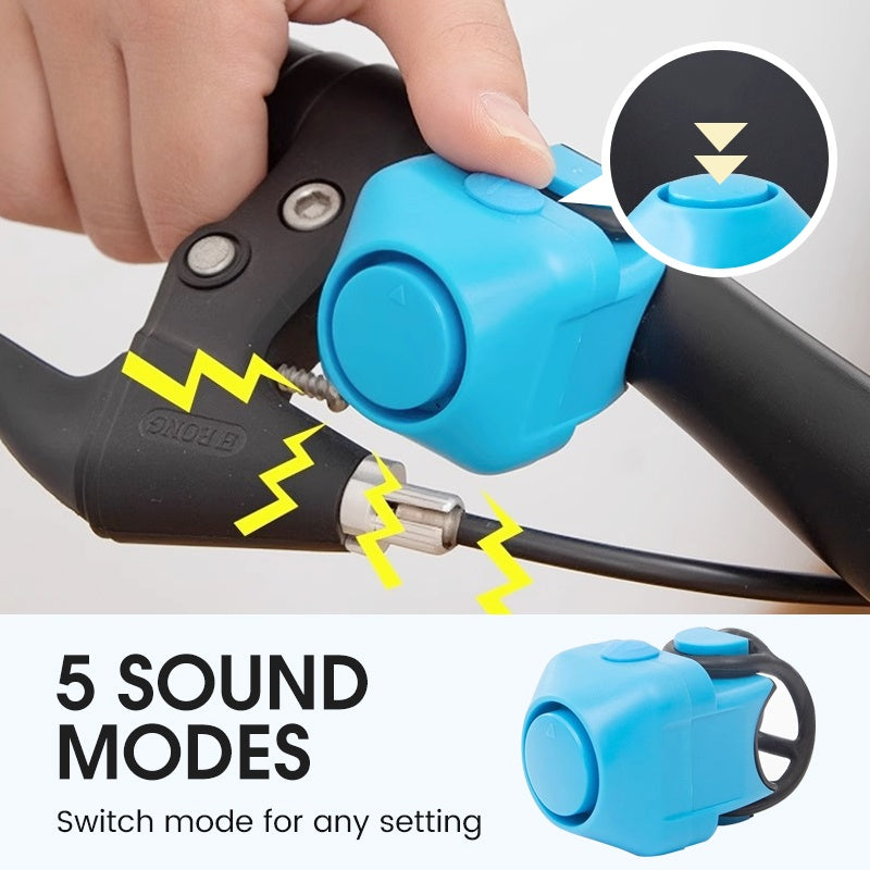 Sonnette de Vélo Électrique - 5 Modes