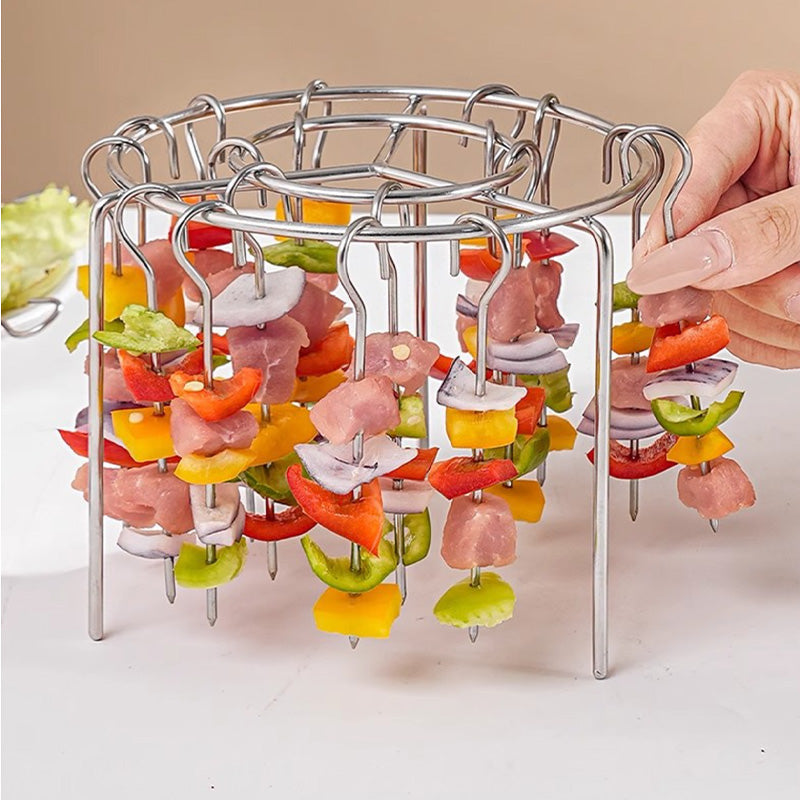Ensemble de grilles de cuisson multifonction en acier inoxydable 316 pour friteuse à air chaud