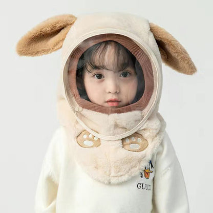 ⏳Offre spéciale à durée limitée⏰Bonnet d'hiver pour enfants avec masque détachable et coupe-vent