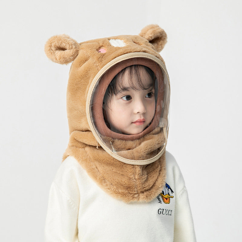 ⏳Offre spéciale à durée limitée⏰Bonnet d'hiver pour enfants avec masque détachable et coupe-vent