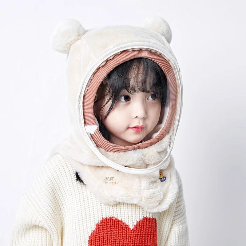 ⏳Offre spéciale à durée limitée⏰Bonnet d'hiver pour enfants avec masque détachable et coupe-vent