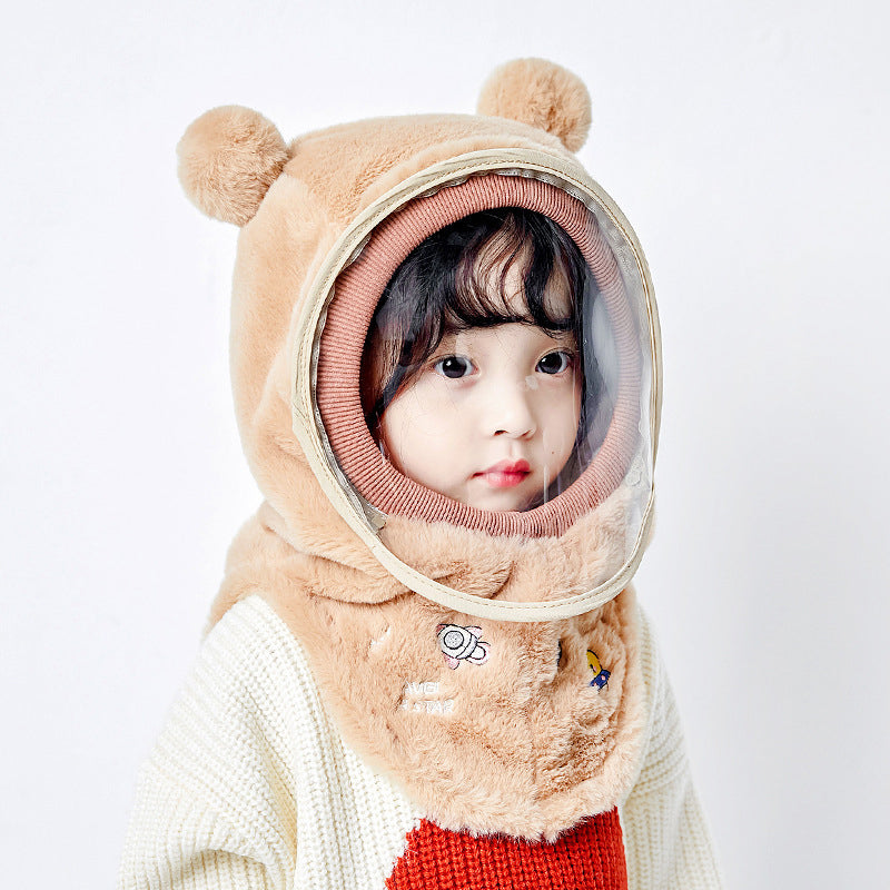 ⏳Offre spéciale à durée limitée⏰Bonnet d'hiver pour enfants avec masque détachable et coupe-vent