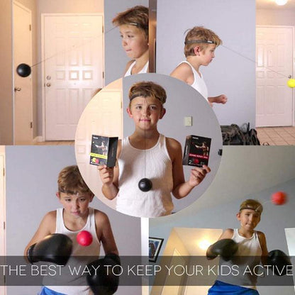 ⏳Offre spéciale à durée limitée⏰Balle de réflexe pour entraînement de boxe💥