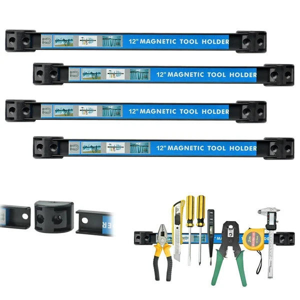 📢📢50 % de réduction !! ⏰ Barre porte-outils magnétique de 30 kg – Système de rangement robuste pour garage et atelier