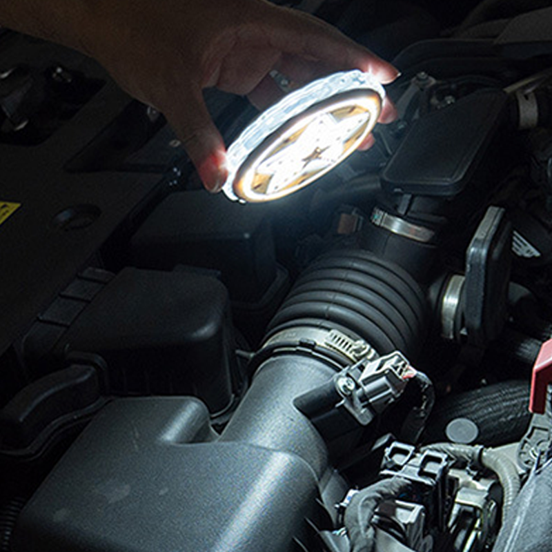 🔥 50% DE RÉDUCTION ! ✨ Lampe Voiture Magnétique - Rechargeable Type-C, 6 Modes Lumineux, Installation Sans Outil 🚗💡