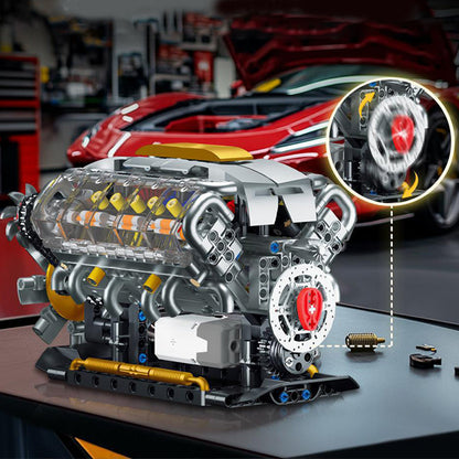 Engine Model Building Blocks Set