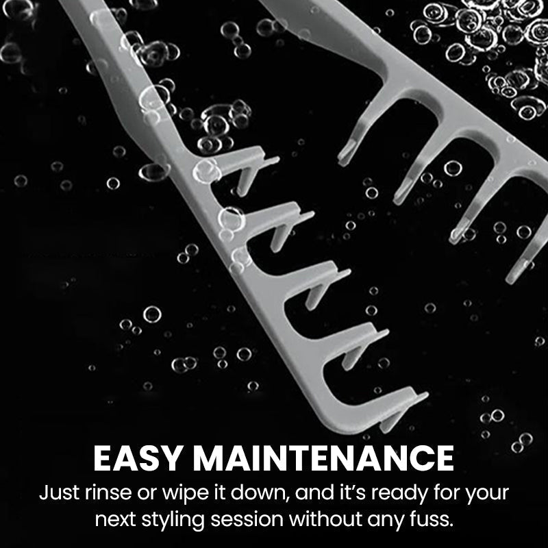 🥳VENTE CHAUDE 2026🥳💞+50K VENDUS!💧 Peigne volumisant à dents larges – Peigne coiffant professionnel pour hommes et femmes