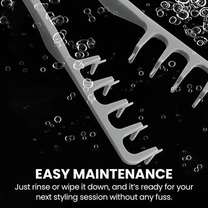 🥳VENTE CHAUDE 2026🥳💞+50K VENDUS!💧 Peigne volumisant à dents larges – Peigne coiffant professionnel pour hommes et femmes