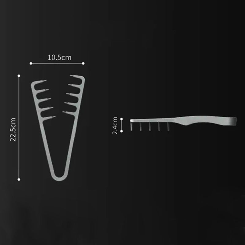 🥳VENTE CHAUDE 2026🥳💞+50K VENDUS!💧 Peigne volumisant à dents larges – Peigne coiffant professionnel pour hommes et femmes