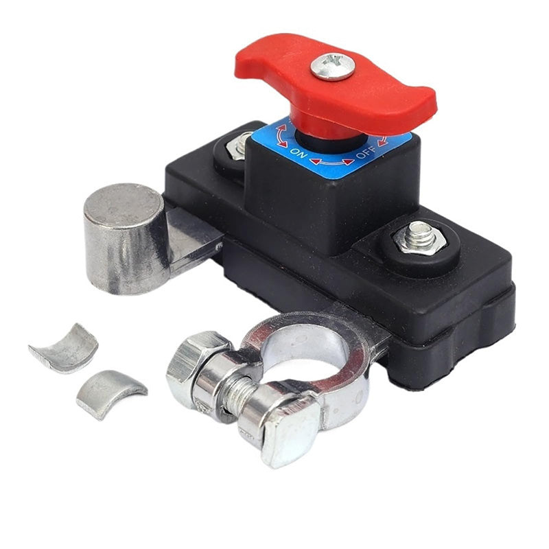 🔥 50% DE RÉDUCTION ! ✨ Interrupteur de Déconnexion Batterie Voiture - 12V-24V Compatible, Coque Ignifuge, Urgence et Maintenance ⚡🚘