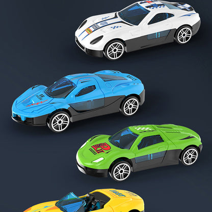 🏎️ 50 % de réduction – Piste de course double lanceur : 110 cm, sans piles, pour 2 joueurs ! ⚡🏆