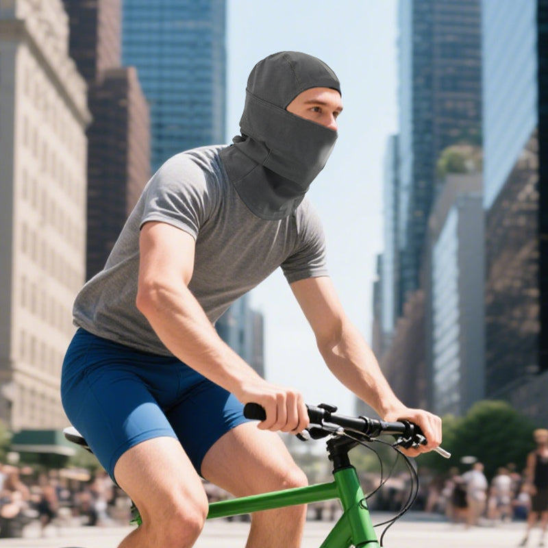 🔥 50% DE RÉDUCTION ! ✨ Cagoule Thermochrome - Technologie Chromique, Protection Totale, Idéal pour Sports d'Hiver ❄️🔮