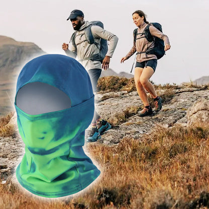 🔥 50% DE RÉDUCTION ! ✨ Cagoule Thermochrome - Technologie Chromique, Protection Totale, Idéal pour Sports d'Hiver ❄️🔮