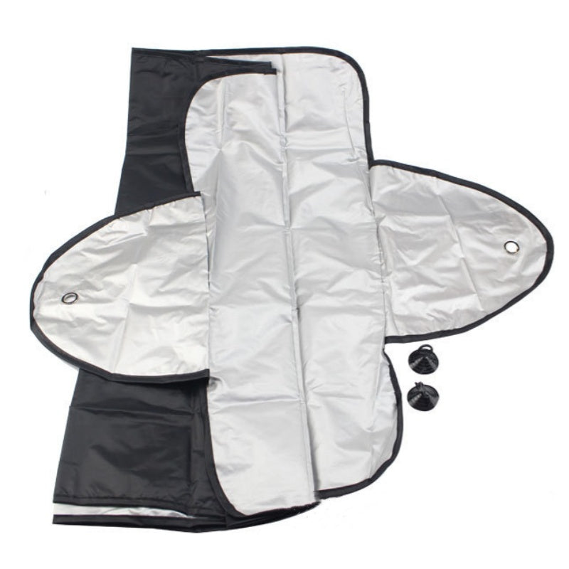 📢📢50% DE RÉDUCTION !! ⏰ Protection de pare-brise à ventouses, bloque 99 % des UV, protège du givre et de la neige ❄️