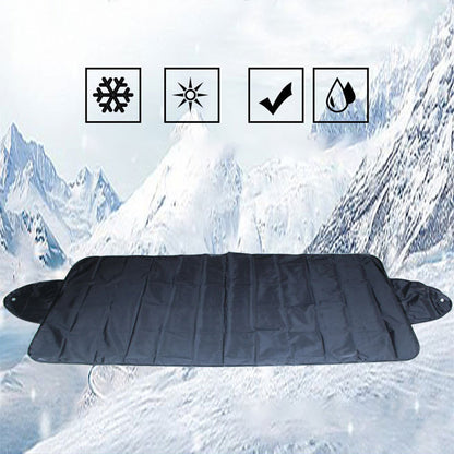 📢📢50% DE RÉDUCTION !! ⏰ Protection de pare-brise à ventouses, bloque 99 % des UV, protège du givre et de la neige ❄️