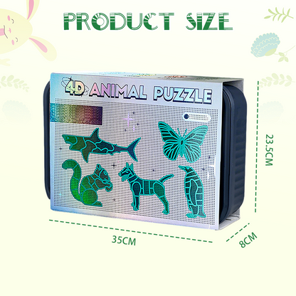 Jouets à assembler pour enfants sur le thème des insectes et des animaux