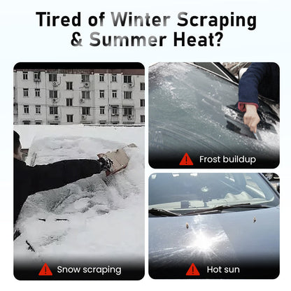 Protection pare-brise toutes saisons contre le givre pour voiture