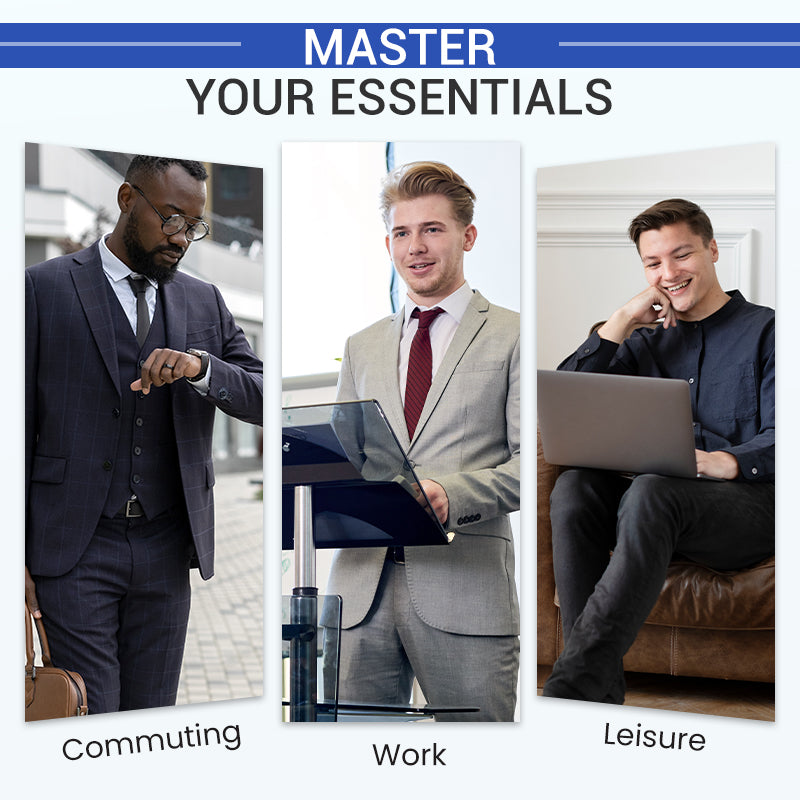 💼Achetez plus, obtenez plus gratuitement – 😎Portefeuille Homme en Cuir PU avec Fermeture Magnétique & Protection RFID ! 🔒