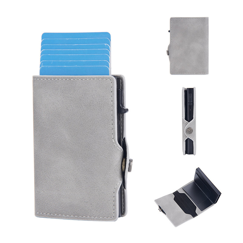 💼Achetez plus, obtenez plus gratuitement – 😎Portefeuille Homme en Cuir PU avec Fermeture Magnétique & Protection RFID ! 🔒