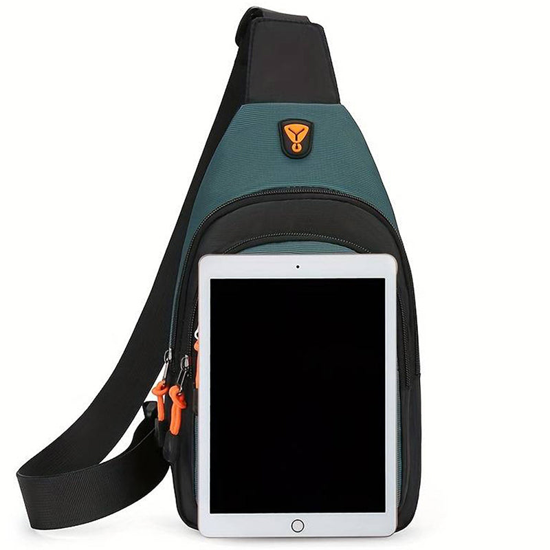 🧳✨ PROMO FLASH -50% ! Sac à Bandoulière Multi-Poches Résistant à l'Eau – Imperméable, Sangle Réglable, Prise Casque, Léger 0.18kg, Idéal Voyage & Quotidien