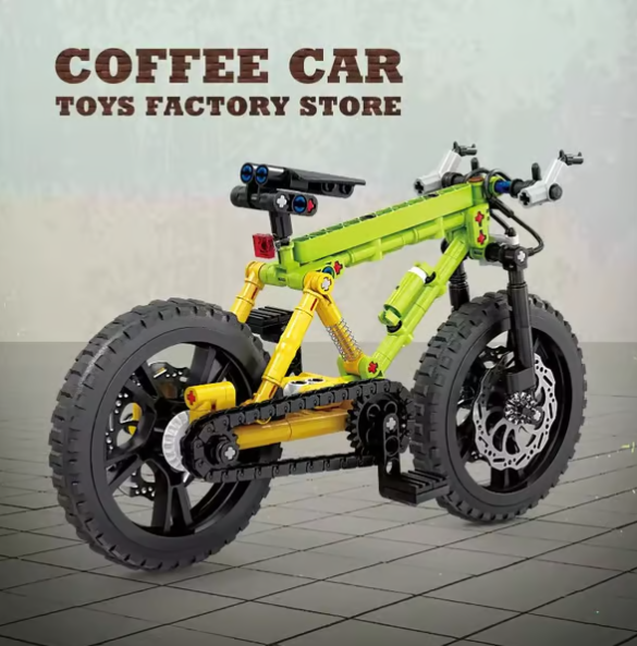🎄 Promotion Exceptionnelle de Noël🎁Ensemble de blocs de construction pour VTT sympa, cadeau créatif !