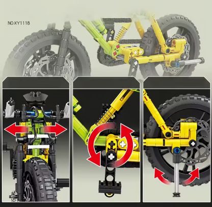 🎄 Promotion Exceptionnelle de Noël🎁Ensemble de blocs de construction pour VTT sympa, cadeau créatif !