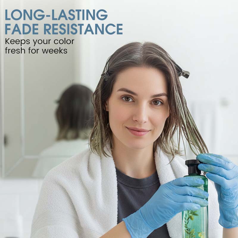 🌿Teinture Capillaire Botanique aux Huiles Essentielles – Couleur Longue Durée, Sans Irritation & Nourrissante 🌿