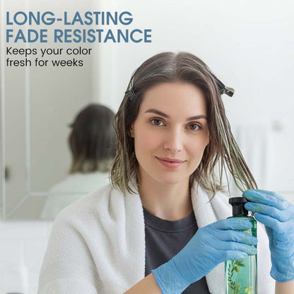 🌿Teinture Capillaire Botanique aux Huiles Essentielles – Couleur Longue Durée, Sans Irritation & Nourrissante 🌿