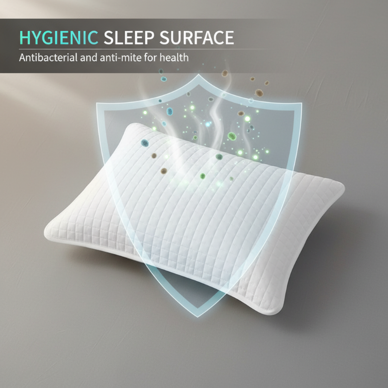 Protège-oreiller matelassé pour prévenir le jaunissement