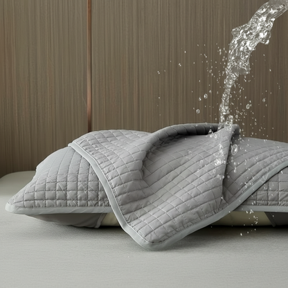 Protège-oreiller matelassé pour prévenir le jaunissement