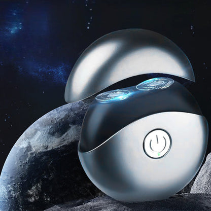 📢📢60 % de réduction !!!✨ Rasoir électrique multifonction portable – Lames double anneau, étanche IPX4 & design UFO compact 🪒⚡