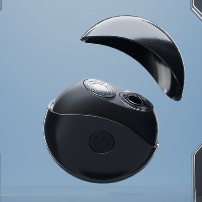 📢📢60 % de réduction !!!✨ Rasoir électrique multifonction portable – Lames double anneau, étanche IPX4 & design UFO compact 🪒⚡