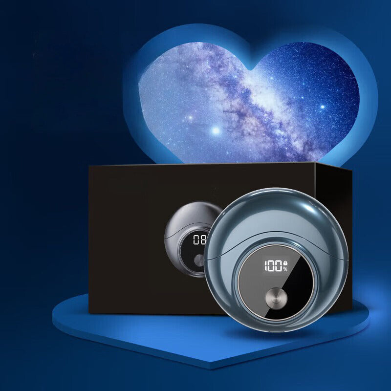 📢📢60 % de réduction !!!✨ Rasoir électrique multifonction portable – Lames double anneau, étanche IPX4 & design UFO compact 🪒⚡