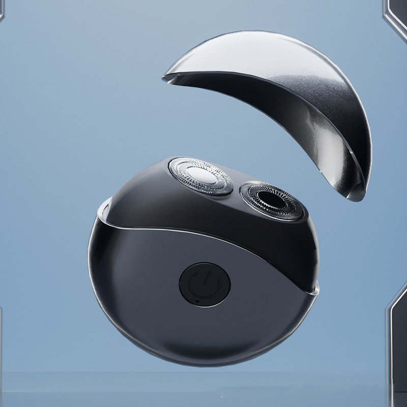 📢📢60 % de réduction !!!✨ Rasoir électrique multifonction portable – Lames double anneau, étanche IPX4 & design UFO compact 🪒⚡