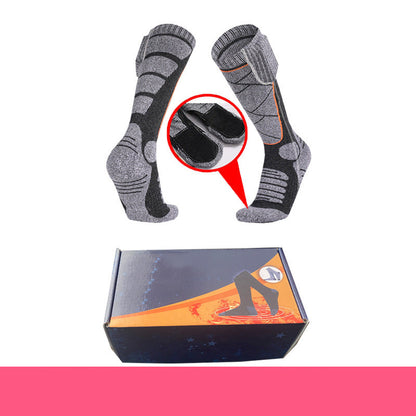 Chaussettes chauffées avec batteries rechargeables de 5000mAh - Confort hivernal ultime pour chaque aventure