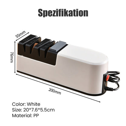 ✨ 60% de réduction !  ✂️Aiguiseur de Couteaux Électrique Haute Performance✨Technologie USB Rapide & Moteur Intelligent