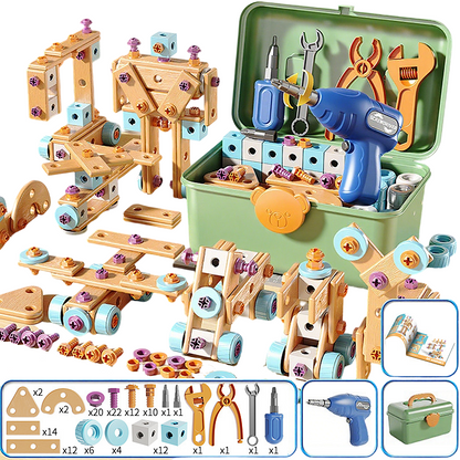 🎄 50% DE RÉDUCTION! 🛠️ Kit éducatif DIY – Créatif, éducatif & parfait pour les fêtes ✨