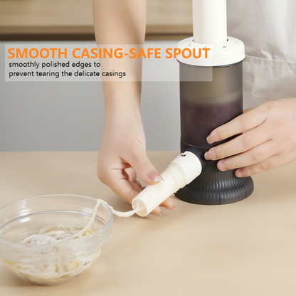 📢📢55 % de réduction !!! 🎅Machine à embosser les saucisses manuelle pour usage domestique