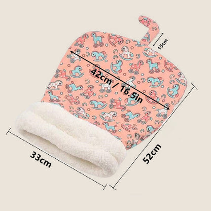 Sac de Couchage d’Hiver Douillet pour Chat
