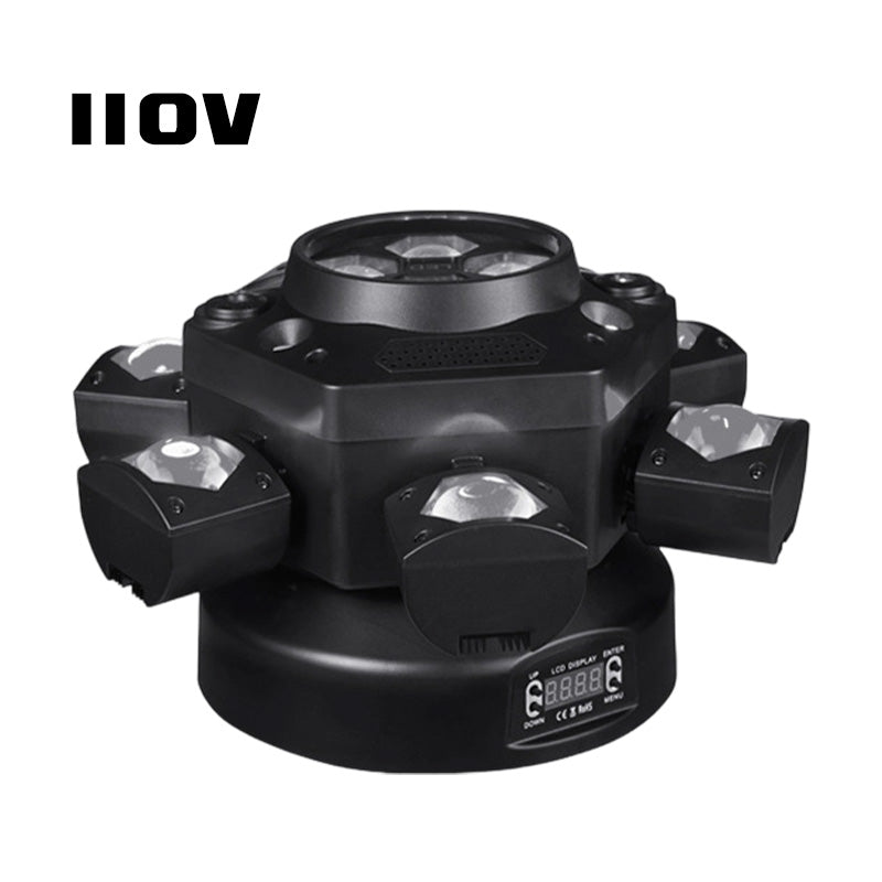 🎄 Promotion Spéciale Noël -49％ ！Multi-Beam LED Atmosphere Light - La Magie Lumineuse à 360° ! 🌟✨