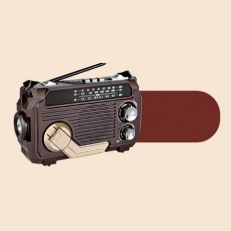 📻 60% DE RÉDUCTION ! 🔦 Radio Portable Multifonctionnelle à Manivelle – Urgences, Musique, Éclairage LED & Charge USB ⚡