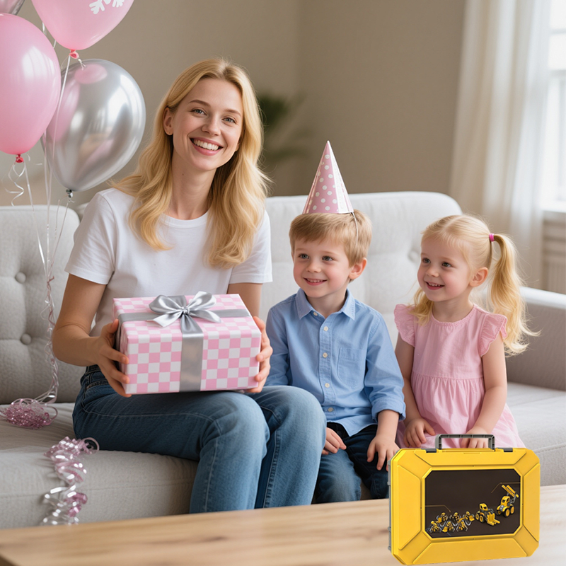 🌟Ensemble de construction magnétique de véhicules pour enfants