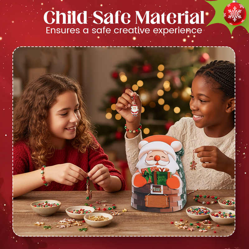 Coffret aveugle de bracelets de Noël DIY