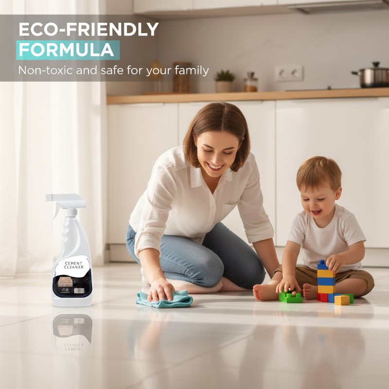 Spray Nettoyant Polyvalent pour Ciment et Taches